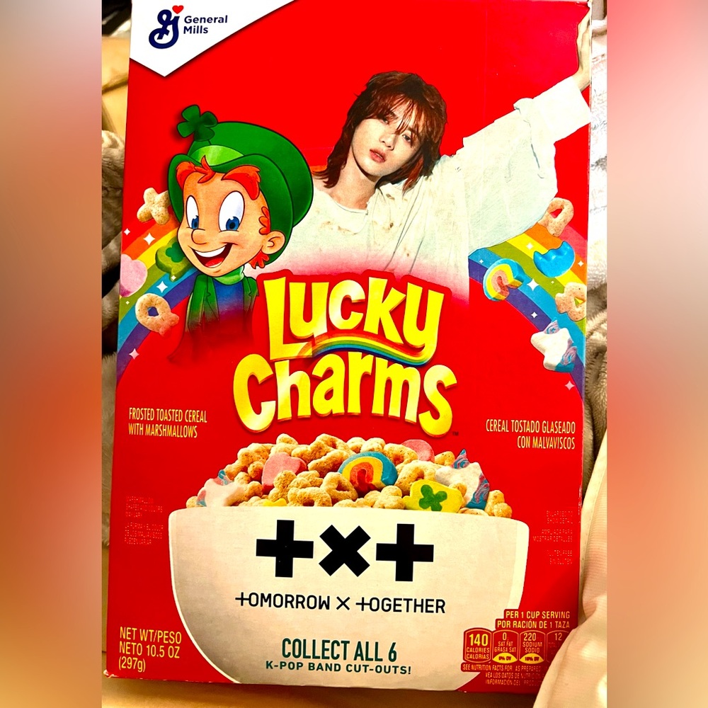 BEOMGYU Lucky Charms Cereal K-Pop Txt Tomorrow X Together Limited Edition